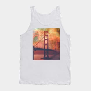 San Francisco but spacier - the golden gate Tank Top